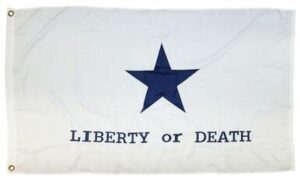 Goliad Liberty or Death Flags - Sewn Cotton
