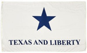 Goliad Texas and Liberty Battle Flag 3x5 - Printed
