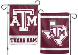 Texas A&M 2 Sided Garden Flag