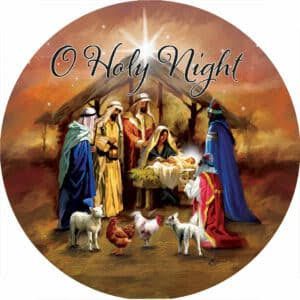 Holy Nativity Accent Magnet