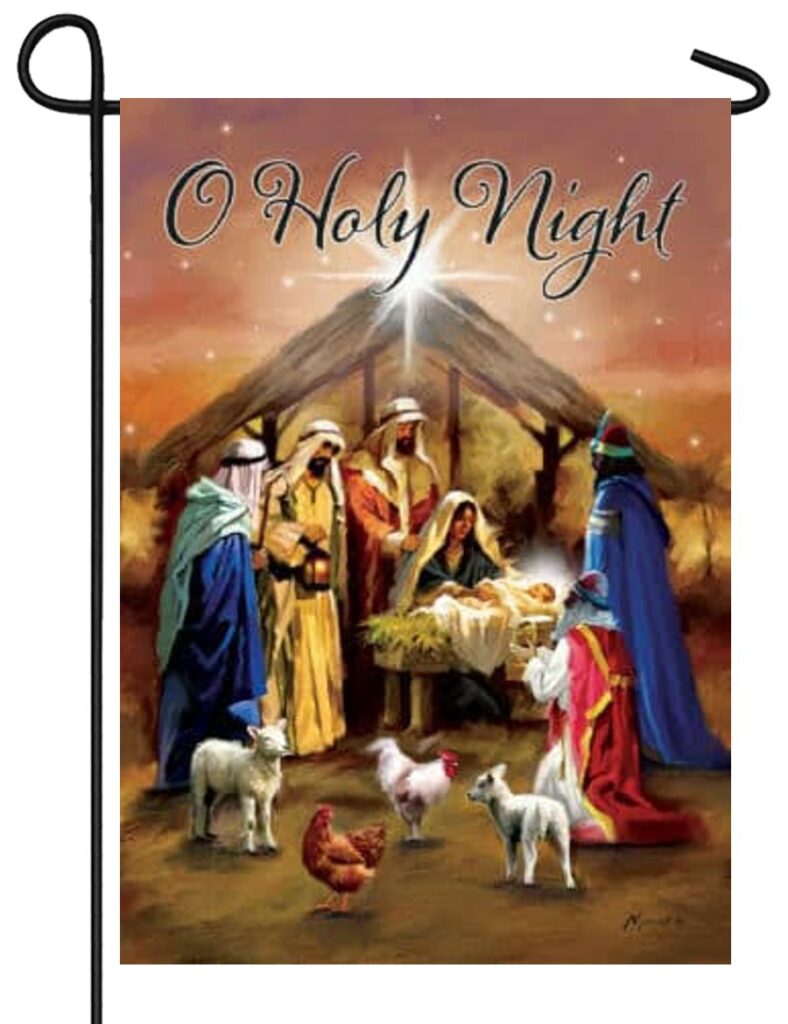 Holy Nativity Garden Flag I AmEricas Flags