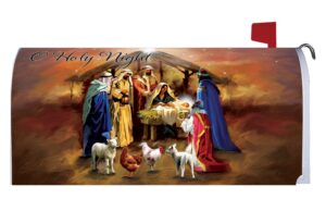 Holy Nativity Mailbox Cover