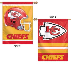 KANSAS CITY CHIEFS OFFICIAL NFL 3 X 5 COLOR RUSH DELUXE FLAG W