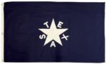 Texas Lorenzo de Zavala Flags - Sewn Cotton 3x5