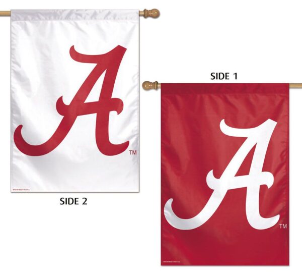 University of Alabama A 2 Sided House Flag