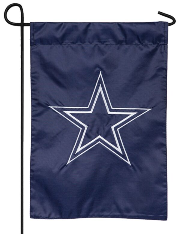 Dallas Cowboys Applique Garden Flag