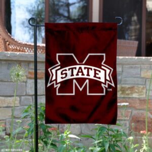 Mississippi State University Double Sided Garden Flag