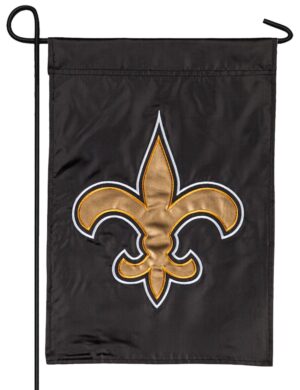 New Orleans Saints Applique Garden Flag