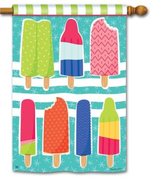 Popsicle Party House Flag