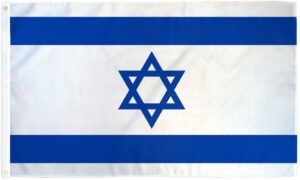 Israel 3x5 Flag - Printed