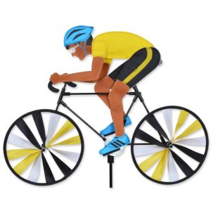 Man Cyclist Bicycle Wind Spinner