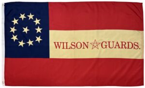 10th Texas Infantry Regiment Wilson Guards 3x5 Flag