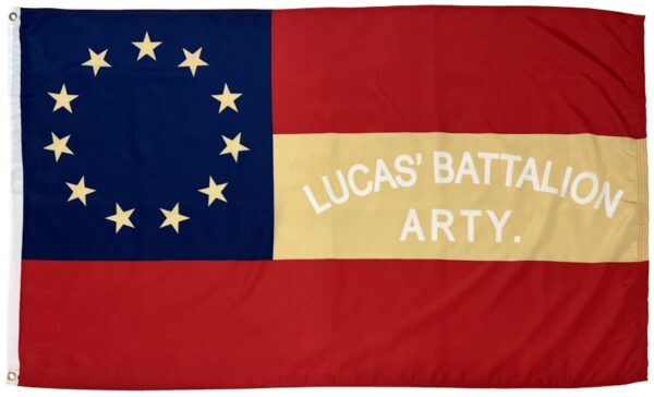 15th South Carolina Heavy Artillery Battalion 3x5 Flag