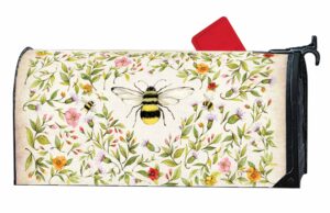 Bee Spring Mailbox Cover