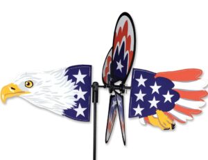 Patriotic Bald Eagle Petite Wind Spinner