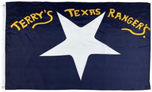 Terry's Texas Rangers 3x5 Flag - Printed