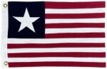 1st Texas Navy Flag 16"x 24" Sewn Cotton