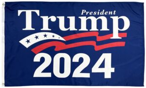 Trump 2024 Wave 3x5 Flag