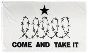 Come and Take it Barbed Wire 3x5 Flag