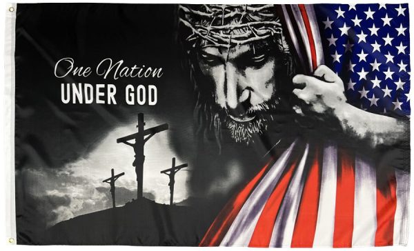 USA Jesus Reveal 3×5 Flag - I AmEricas Flags