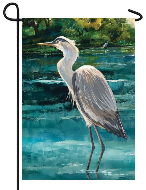 Blue Herons Garden Flag - I AmEricas Flags